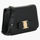 Ferragamo Vara Bow Crossbody Black