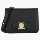 Ferragamo Vara Bow Crossbody Black