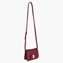Ferragamo Vara Bow Crossbody Burgundy