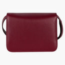 Ferragamo Vara Bow Crossbody Burgundy