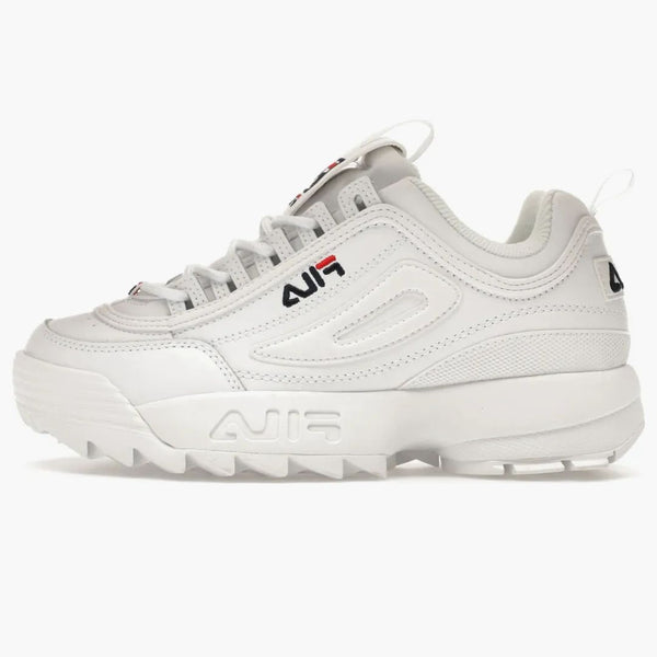 FILA Disruptor 2 White Navy Red