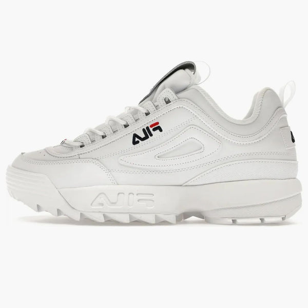 FILA Disruptor 2 Premium White Navy Red