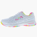 Fila double bounce 3 White White Multi (Women's)