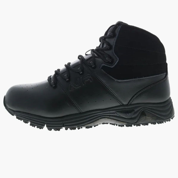 FILA Memory Breach Slip Resistant Steel Toe Triple Black