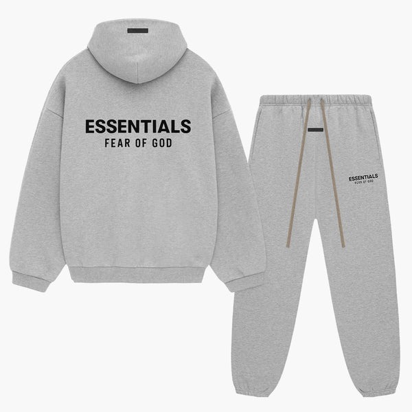 Fear of God Essentials Fleece Light Heather Gray - Set
