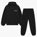Fear of God Essentials Fleece (FW24) Black - Set (Hoodie & Sweatpant)