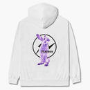 Fragment Meets Playboy Purple Bunny Hoodie White