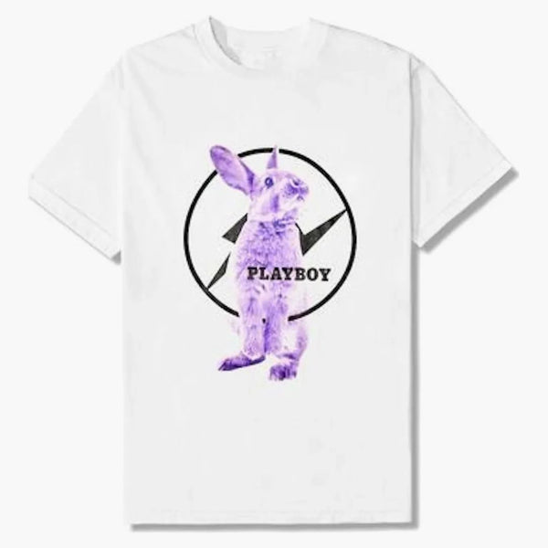 Fragment möter Playboy Purple Bunny Tea White