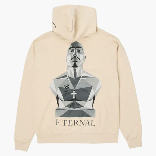 Fragment X Interscope X 2Pac Hoodie Light Khaki