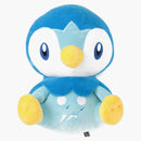 Fragment X Pokemon Piplup Thunderbolt Project Plush Doll Blue