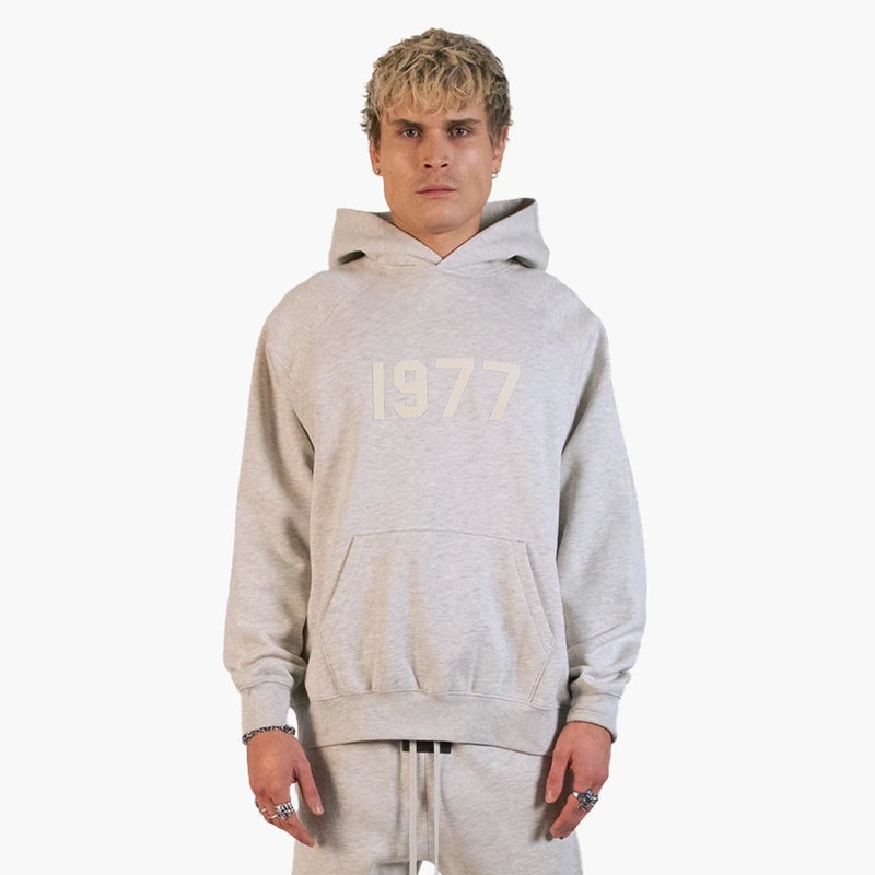 Fear Of God Essentials 1977 Hoodie Light Oatmeal