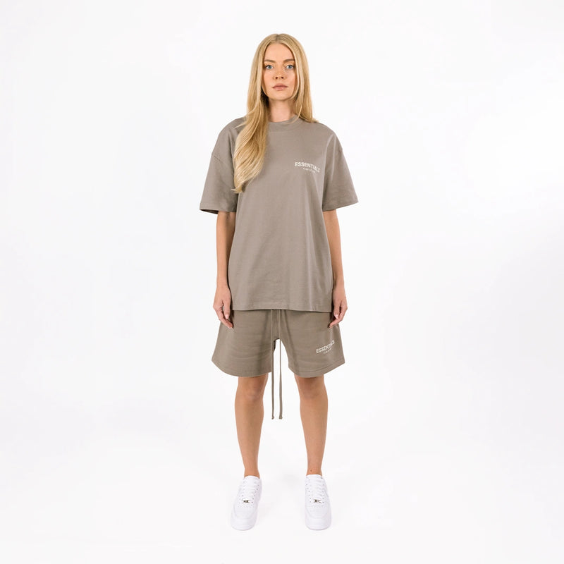 Fear of God Essentials Desert Taupe - Summerset (T-Shirt & Short)