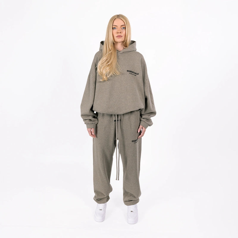 Fear of God Essentials Fleece Heather Gray - Set