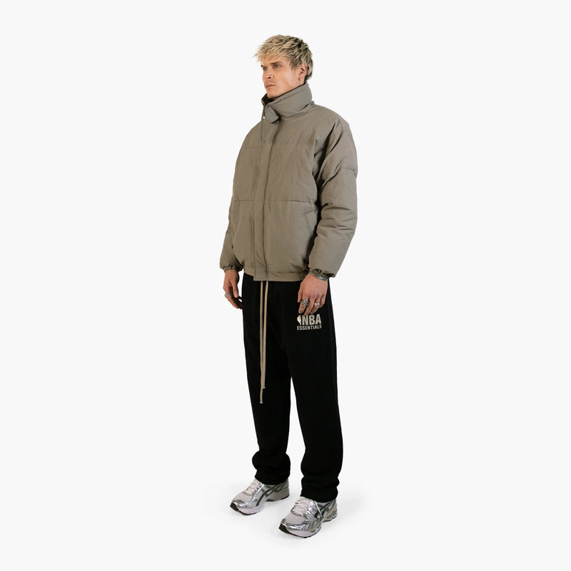 Fear Of God Essentials Puffer Jacket Taupe