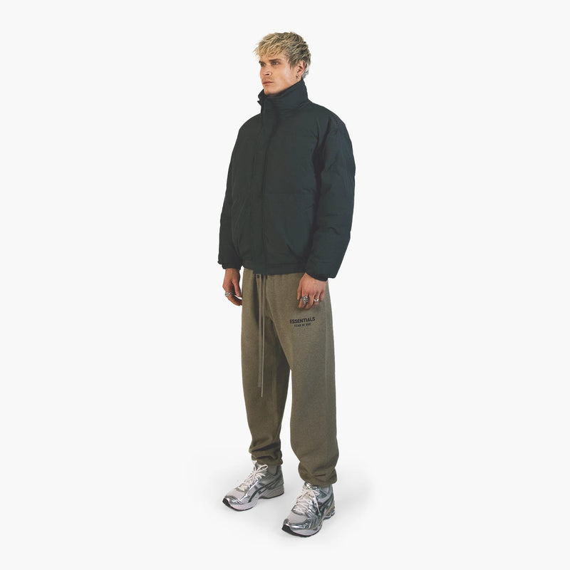 Fear Of God Essentials Puffer Jacket Black