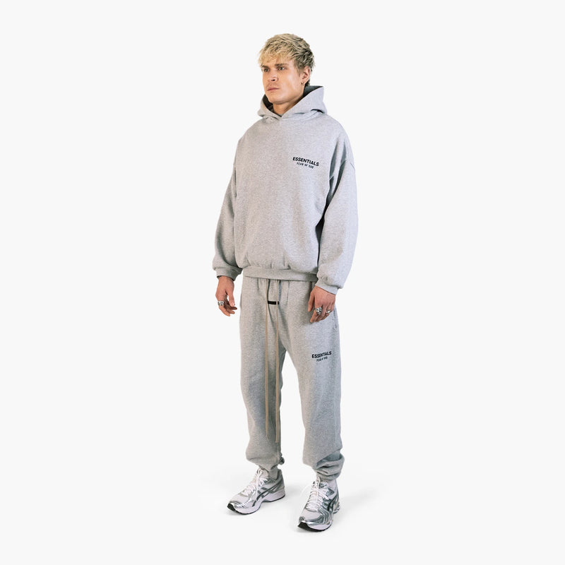 Fear Of God Essentials Fleece Hoodie Light Heather Gray