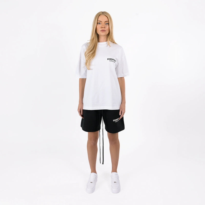 Fear Of God Essentials Classic Short Sleeve Tee Bright White