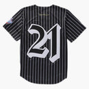 Full Invia Bronx Baseball Jersey Black