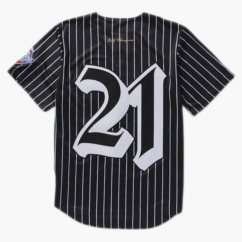 Full Send Bronx Baseball Jersey Black