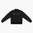 Giacca trapuntata per inviare il logo camo completo nero