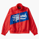 Full Invia FS Nylon Logo giacca in rosso