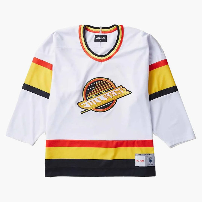 Full Send Hockey Jersey White (SS21)