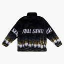 Full Send Polar Fleece Rona Jacket Black