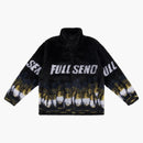 Full Send Polar Fleece Rona Jacket Black
