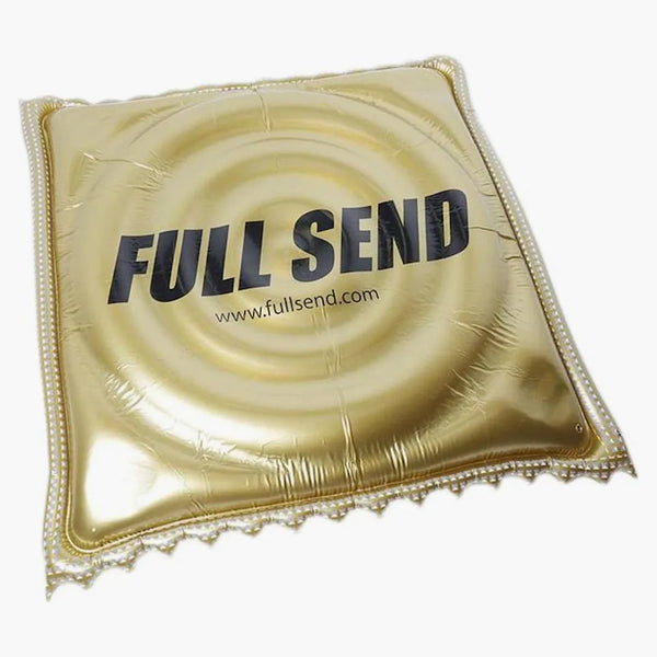 Full Send Pool Floatie Gold