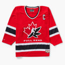 Full Invia Team Canada Hockey Jersey Red