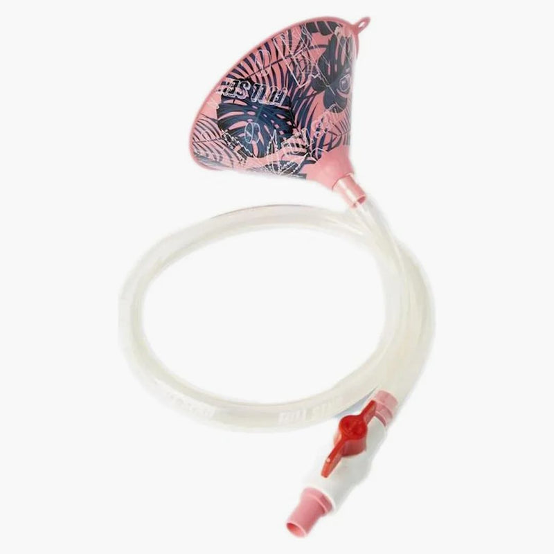 Full Send Weed Tropics Beer Funnel Pink
