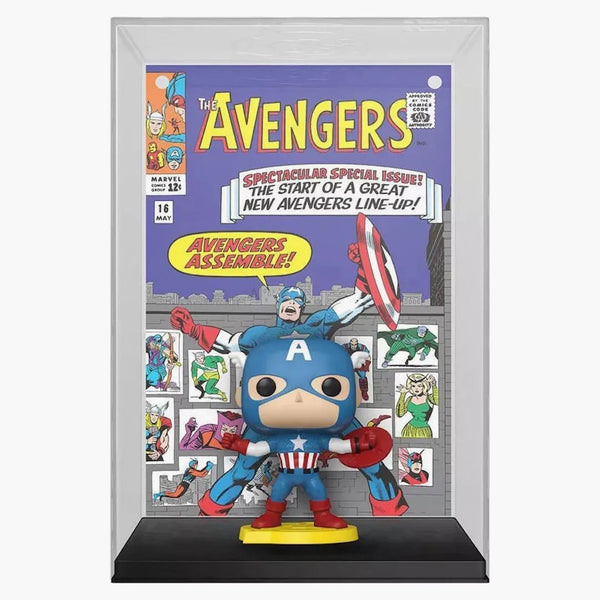 Funko Pop! Comic Covers Marvel Captain America Target Exclusive Figure #30