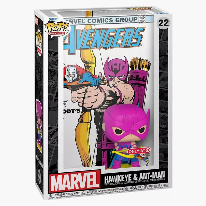 ¡Funko Pop! Comic cubre Marvel Hawkeye & Ant-Man Target Exclusive Figura