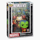 Funko pop! Comic Covers Marvel Skrull As Iron Man 2023 Wondrous Convention Exclusive Figure