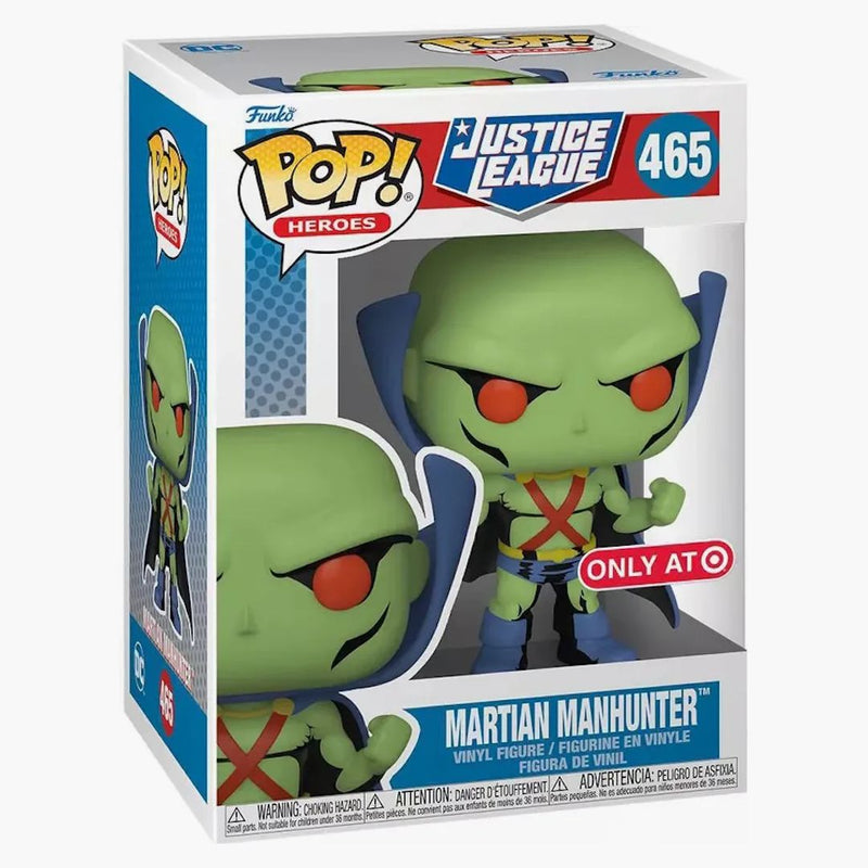 Funko Pop! Heroes Justice League Martian Manhunter Target Exclusive Figure