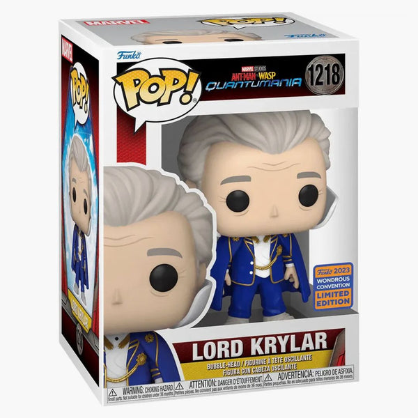 Funko Pop! Marvel Studios Ant-man And The Wasp Quantumania Lord Krylar 2023 Wondrous Convention Exclusive Figure #1218