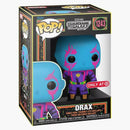 Funko pop! Marvel Studios Guardians of the Galaxy Volume 3 Blacklight Drax With Tee Target Exclusive Bundle