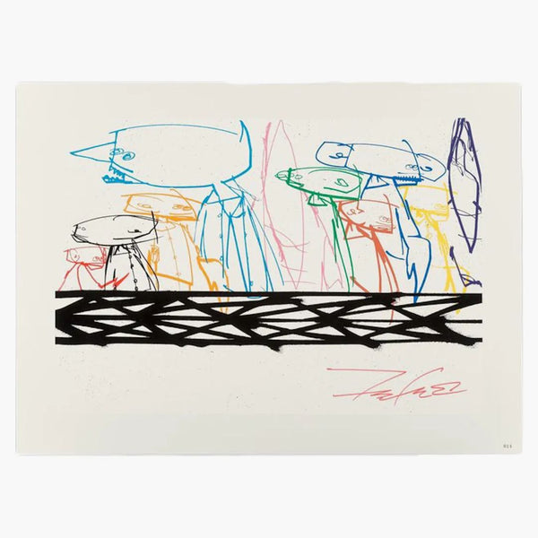 Futura Laboratories Community Print White (podpisany, wydanie 100)