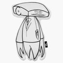 Futura Johnny Plush Cushion White