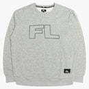 Futura Laboratories Men French Terry Crew Gray/Heather Gray