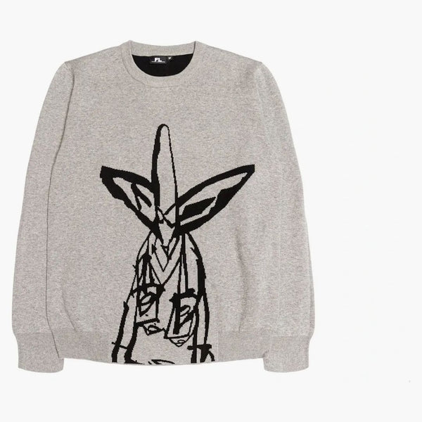 Futura Laboratories Pointman Knit tröja grå
