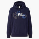 Futura Laboratories x Uniqlo logo sudadera con capucha marina marina