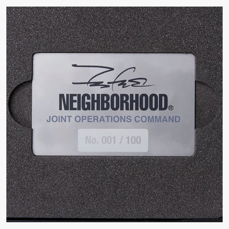 Futura Laboratories x Neighborhood Booze Pointman (wydanie 100) Kamnalna Czarna