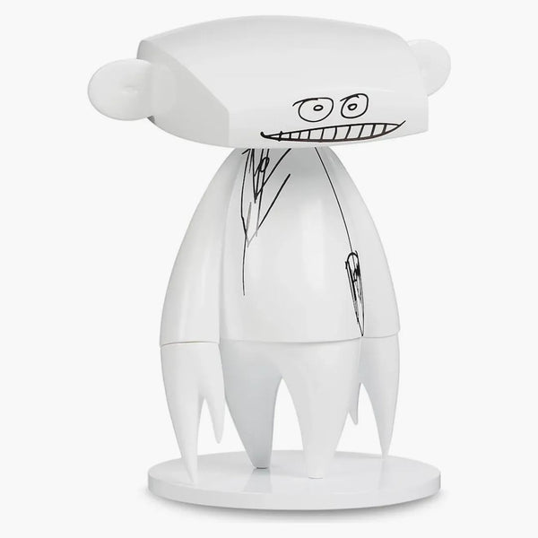 Futura x pop Life Global Johnny Figure White