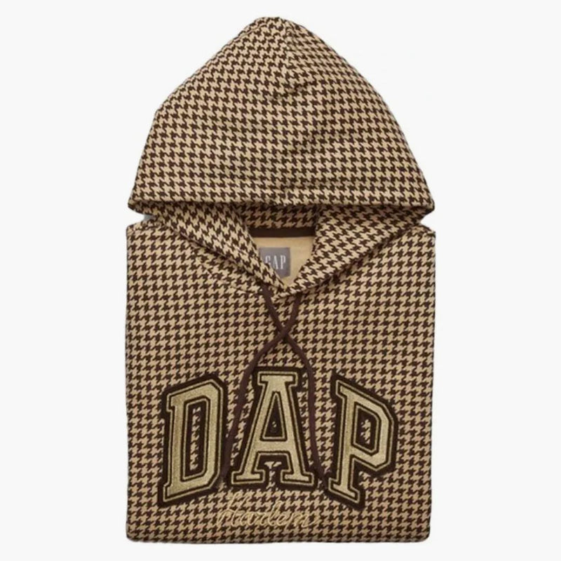 Gap X Dapper Dan Dap Arch Logo Hoodie Camel