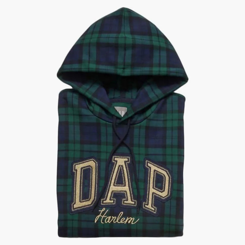 Gap X Dapper Dan Dap Arch Logo Hoodie Dark Green