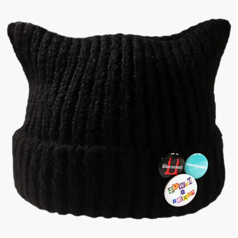 G-dragon Knit Cap Black