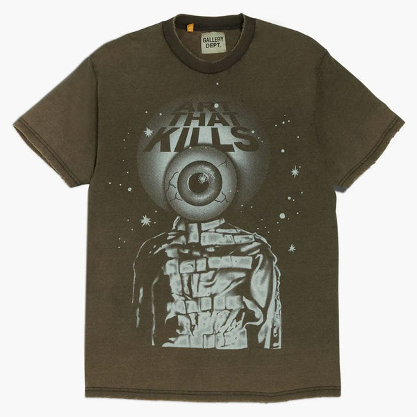 Gallery Dept. Atk Rod T-shirt Faded Black