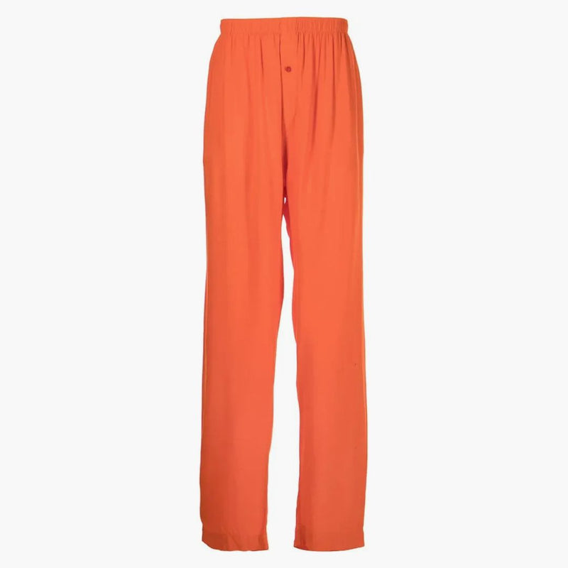 Gallery Dept. Elasticated Cotton Trousers Orange