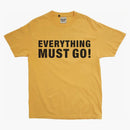 Gallery Dept. Everything Must Go T-shirt Gold